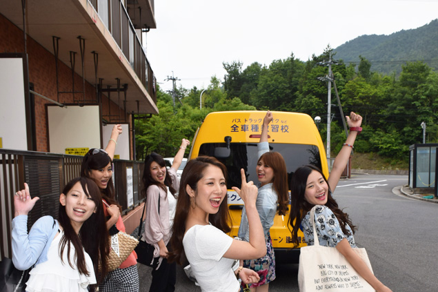 広島国際大学寮前